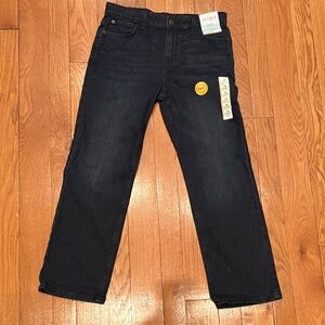 Cat & Jack Men's Deep Indigo Straight Jeans